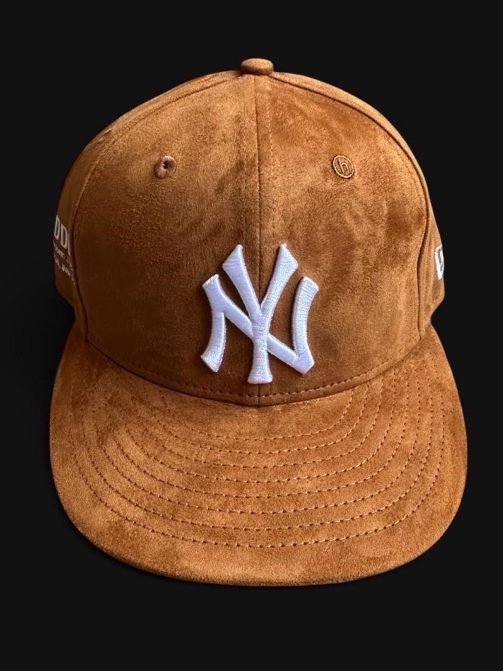 NEW HIDDEN NY X NEW ERA NEW YORK YANKEES 59FIFTY LOW PROFILE FITTED HAT 7 1/2